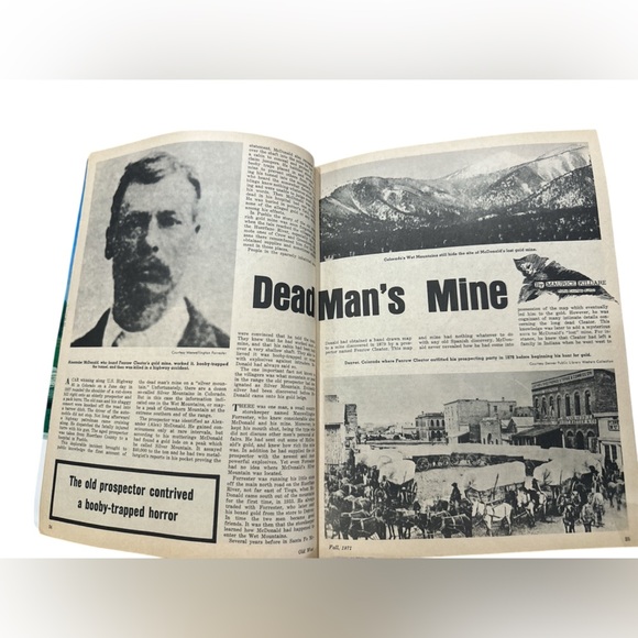 Vintage 1971- OLD WEST MAGAZINE - Picture 3 of 5
